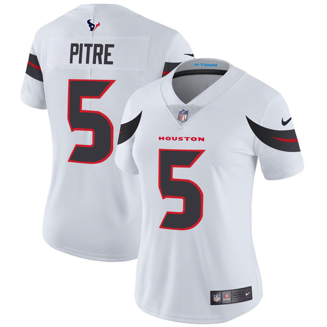 Women's Houston Texans 2024 Vapor Limited Jersey - All Stitched - White - Jalen Pitre — view 1