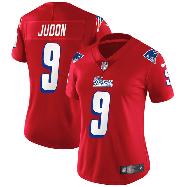 Women's Patriots 1996 Throwback Limited Vapor Jersey - All Stitched - Red - Matthew Judon — view 1