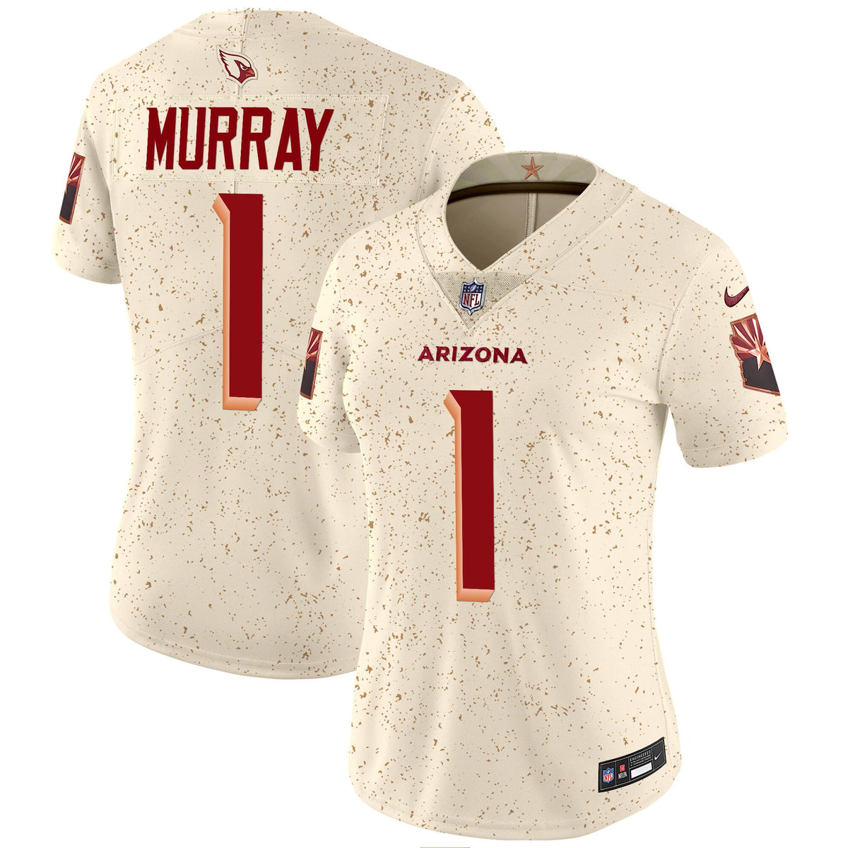 Women's Arizona Cardinals 2025 Rivalries Vapor Limited Jersey - All Stitched - Kyler Murray — view 1