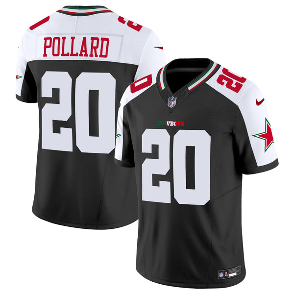 Men's Cowboys Mexico Vapor Limited Jersey - All Stitched - Alternate - Tony Pollard — view 1