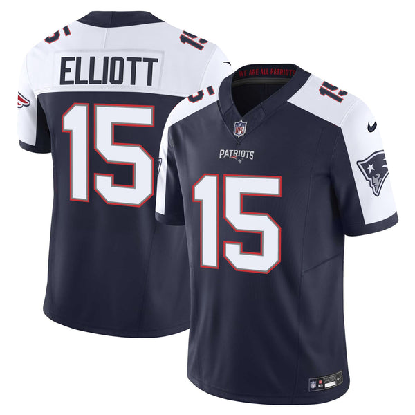 Men's Patriots Vapor Limited Jersey - All Stitched - Alternate - Ezekiel Elliott — view 1