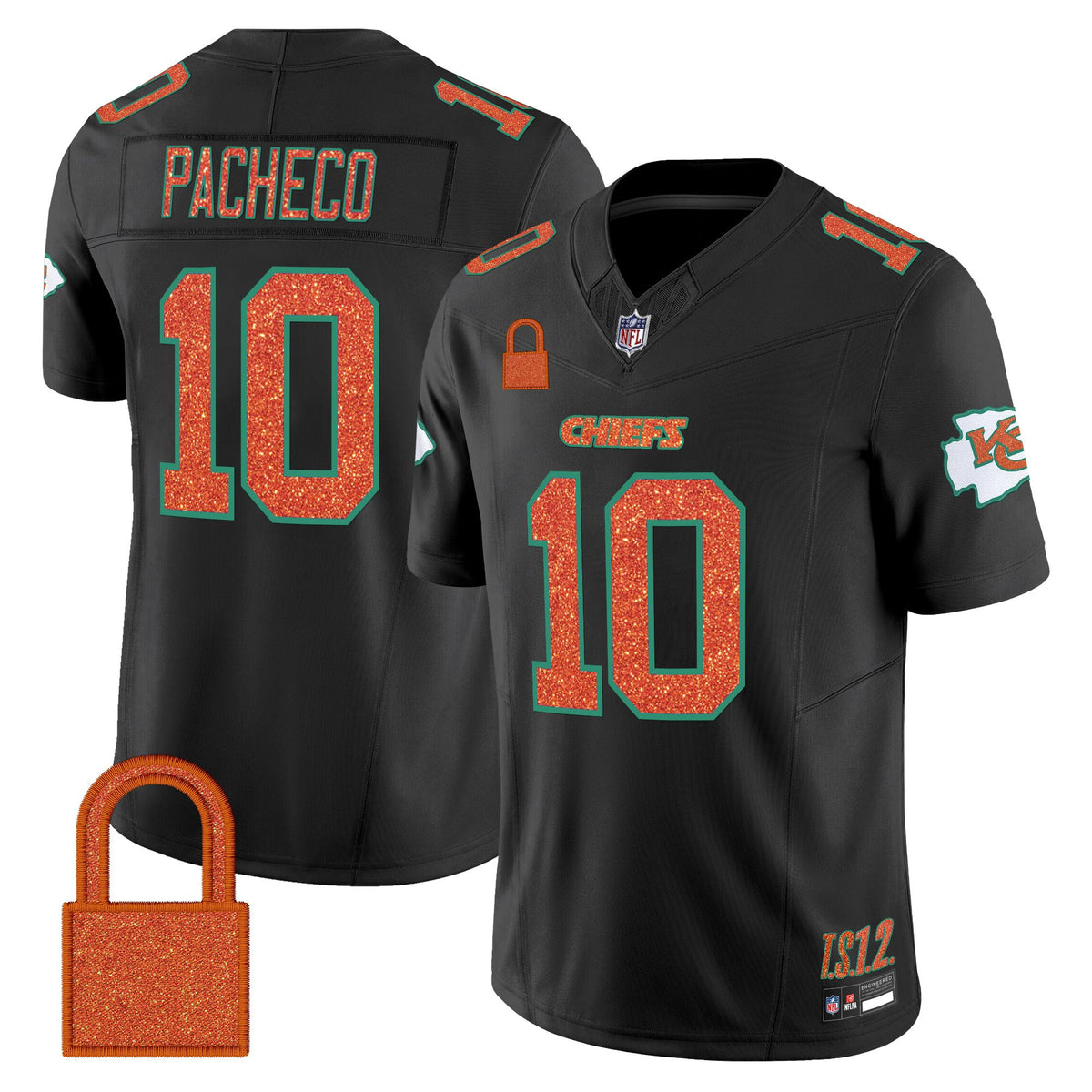 Men's Kansas City Chiefs 'Taylor Swift - TS12 - The Life of a Showgirl' Vapor Limited Jersey - All Stitched — view 1