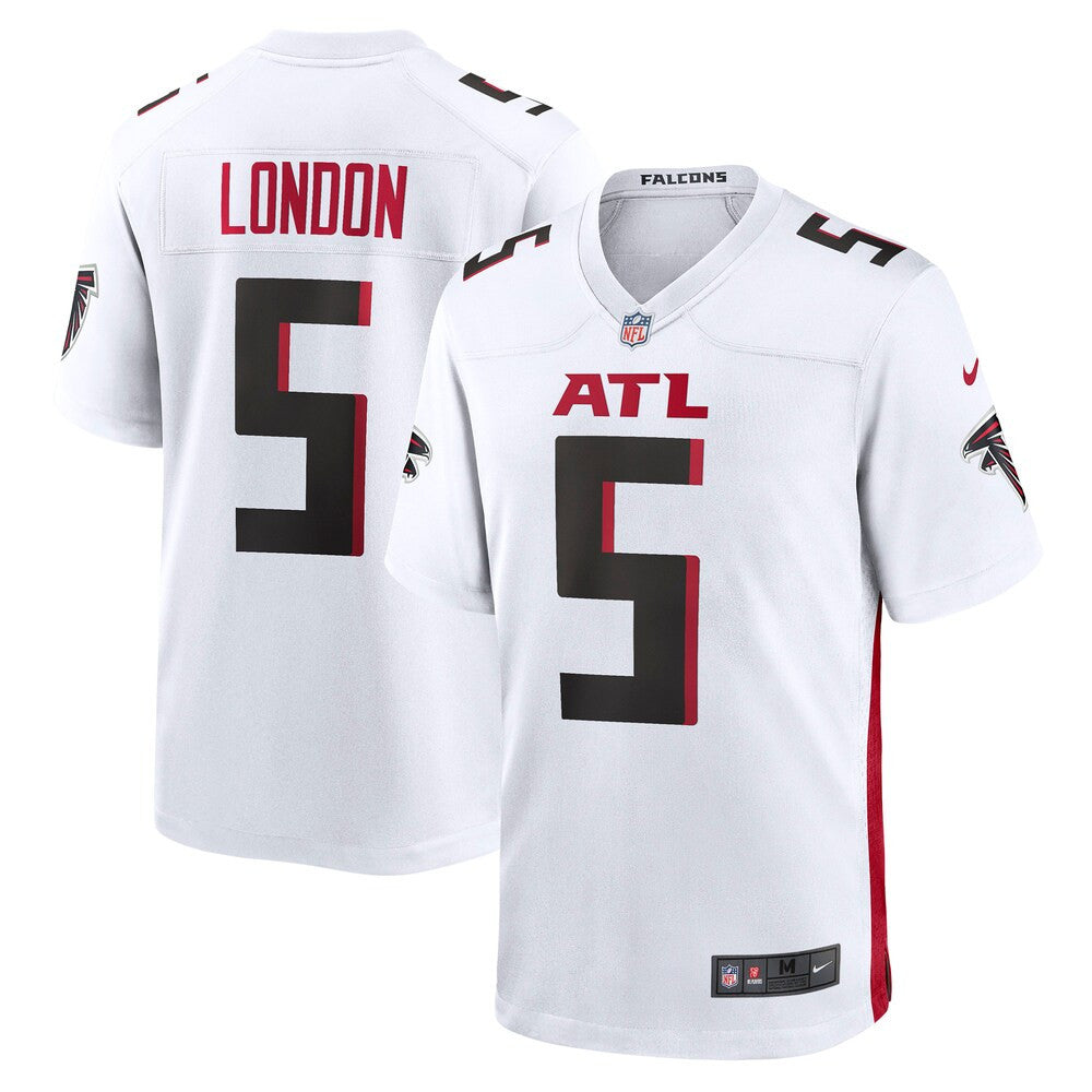 Drake London Atlanta Falcons Jersey - All Stitched - White — view 1