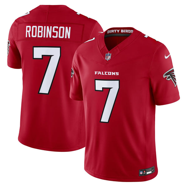 Men's Atlanta Falcons 2026 Vapor Limited Jersey - All Stitched - Red - Bijan Robinson — view 1