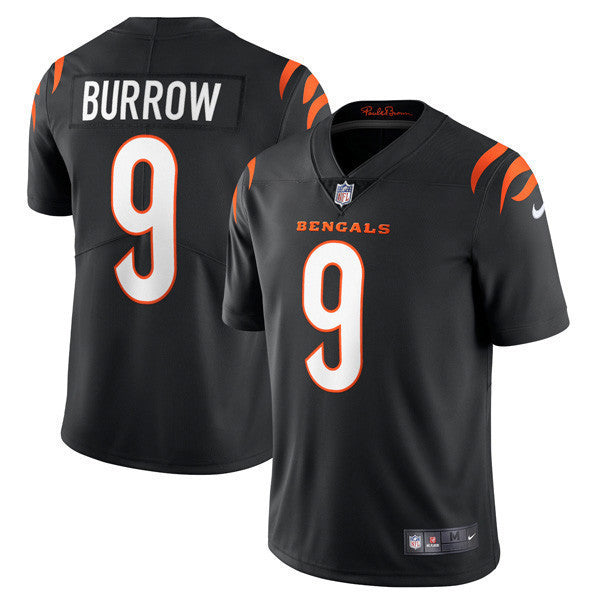 Men's Cincinnati Bengals Player Vapor Limited Jersey - All Stitched - Black - Joe Burrow — view 1