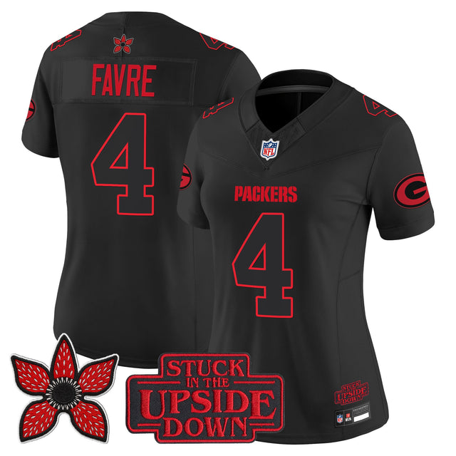 Green Bay Packers 'Stranger Things Edition' Vapor Limited Jersey - All Stitched - Brett Favre — view 1